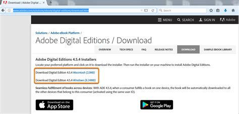 ADOBE DIGITAL EDITIONS FAQ.